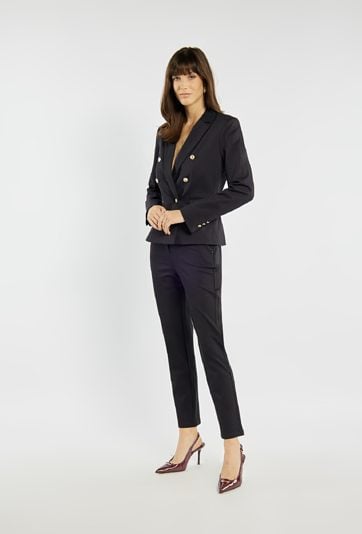 Czarne spodnie damskie