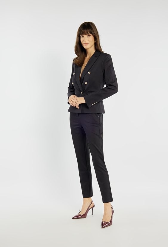 Czarne spodnie damskie