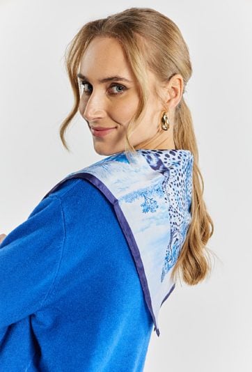 Apaszka damska z printem