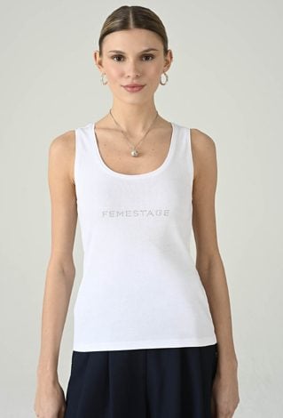 Top damski  bez rękawów