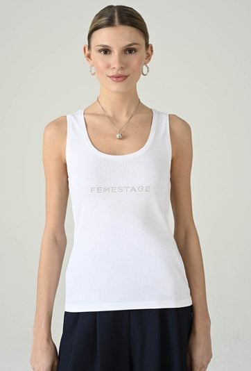 Top damski  bez rękawów