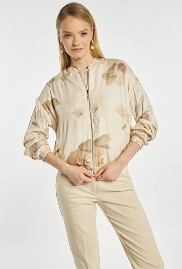 Elegancka bluza z wzorem