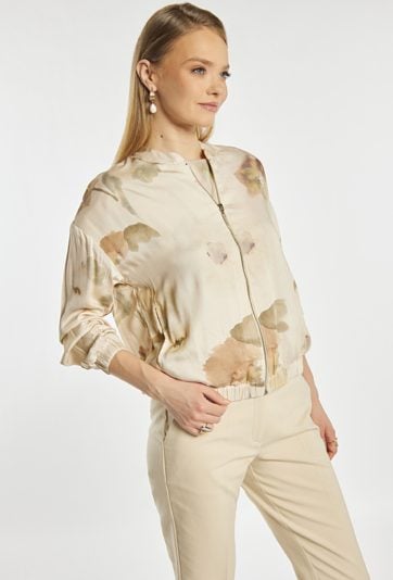 Elegancka bluza z wzorem