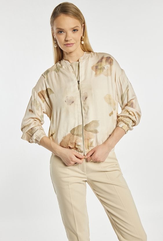 Elegancka bluza z wzorem