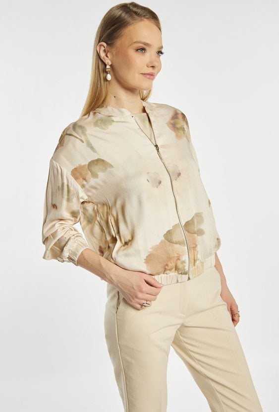 Elegancka bluza z wzorem