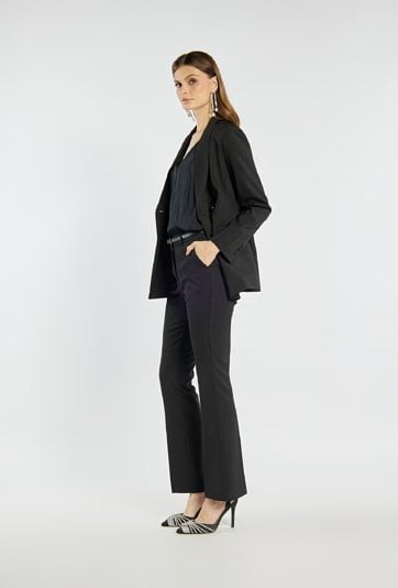 Eleganckie spodnie z połyskiem