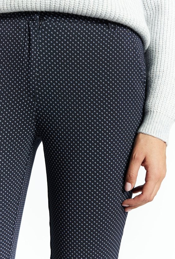 Wiskozowe spodnie damskie