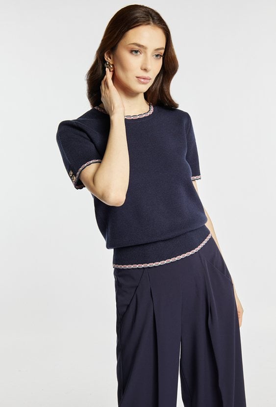 Sweter damski z wiskozą