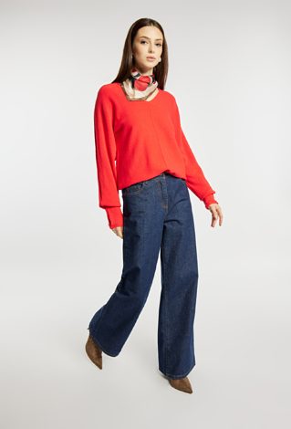 Sweter damski z wiskozą