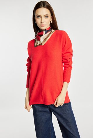 Sweter damski z wiskozą