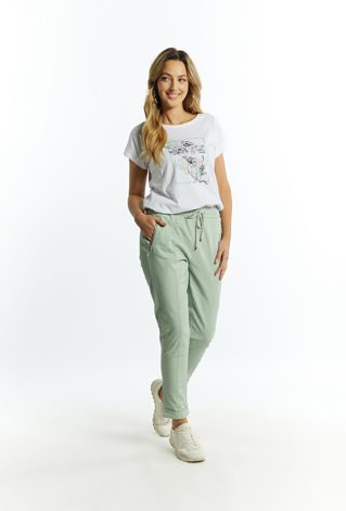 Spodnie damskie z gumką