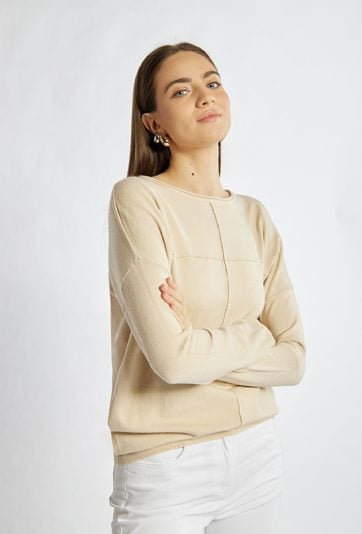 Damski sweter z wiskozy