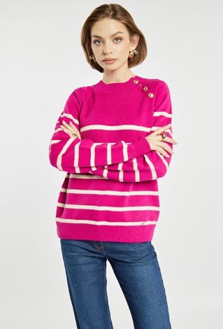 Sweter w paski