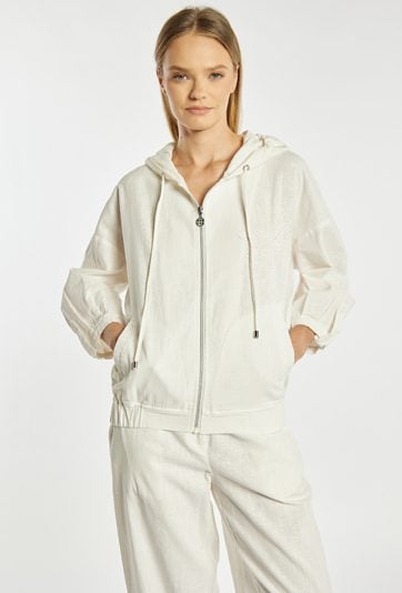 Bluza damska z lnem