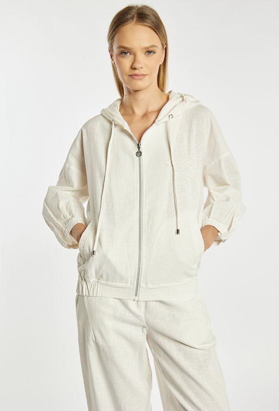 Bluza damska z lnem