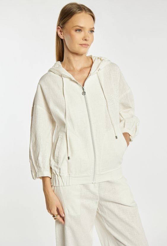 Bluza damska z lnem