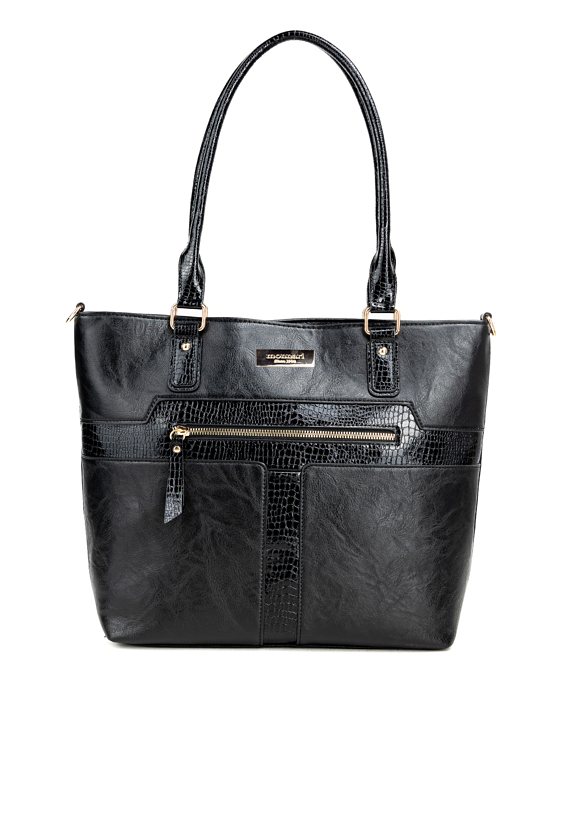 Torba z subtelnym wzorem