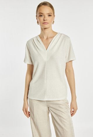 Bluzka damska z dekoltem 