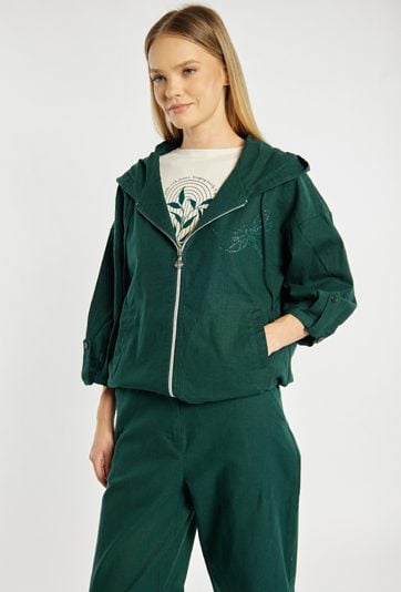 Bluza damska z lnem