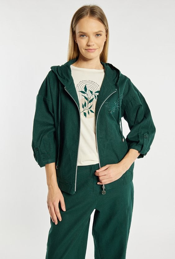 Bluza damska z lnem