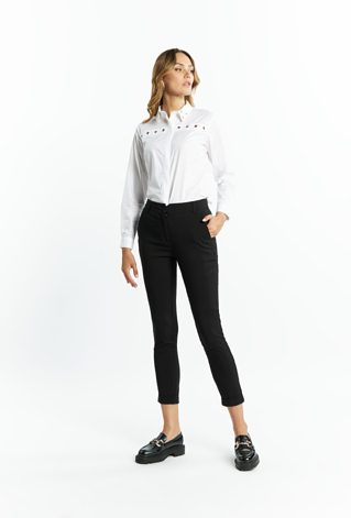 Wiskozowe spodnie damskie