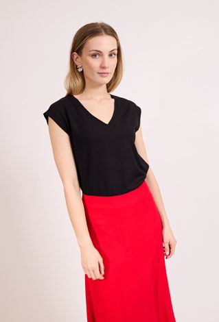 T-shirt z modalem