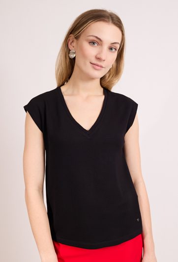 T-shirt z modalem