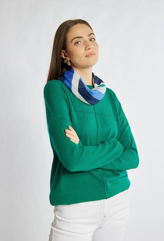 Damski sweter z wiskozy