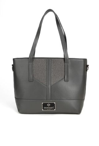 Duża torba z paskiem w zestawie