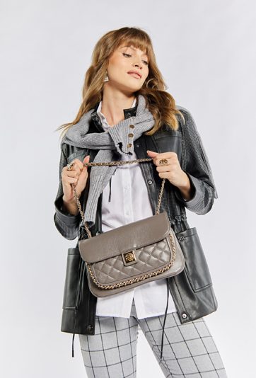 Pikowana torebka damska