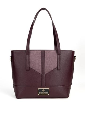 Duża torba z paskiem w zestawie