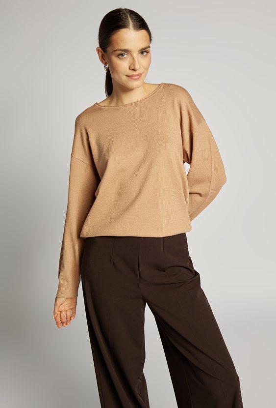 Sweter damski z wiskozą