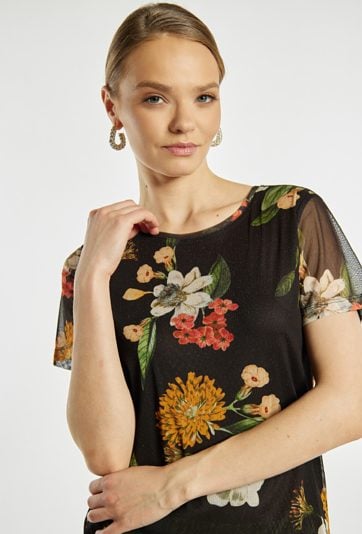 Bluzka damska z wzorem