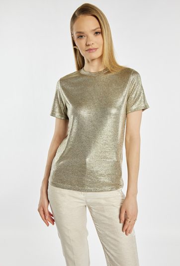 Bluzka damska z połyskiem