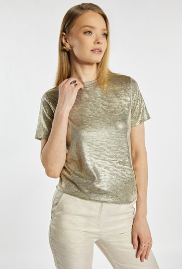 Bluzka damska z połyskiem