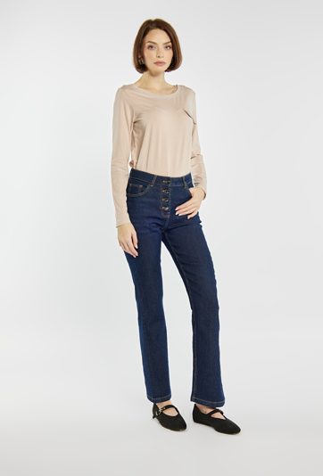 Bluzka damska z bawełną