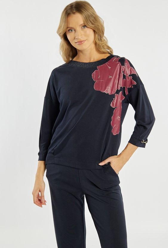 Bluza damska z wzorem