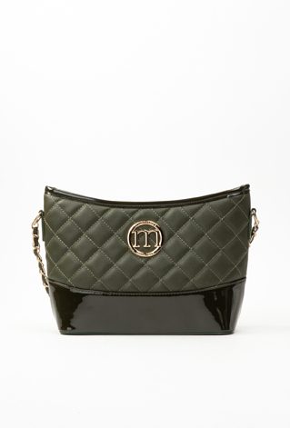 Torba damska z pikowanym panelem