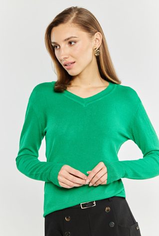 Dopasowany sweter damski
