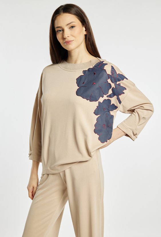 Bluza damska z wzorem