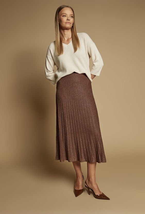 Elegancka spódnica plisowana