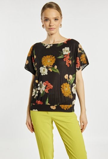 Bluzka damska z wzorem