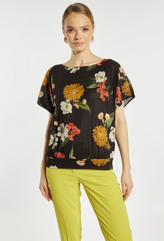 Bluzka damska z wzorem