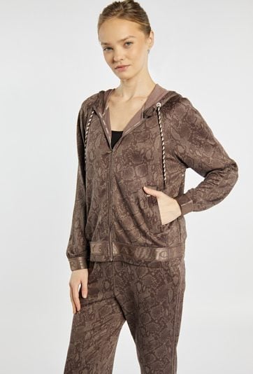 Wzorzysta sportowa bluza