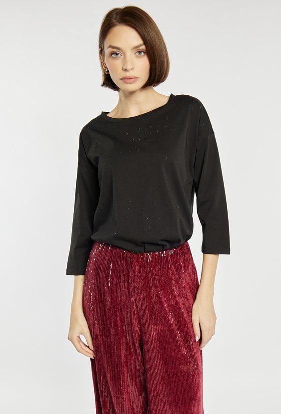 T-shirt z połyskiem