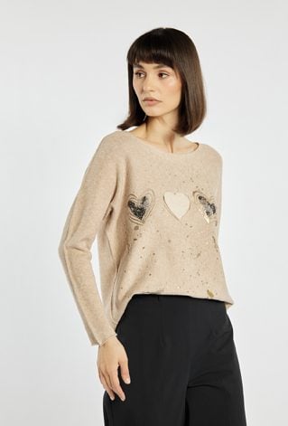 Sweter z wzorem