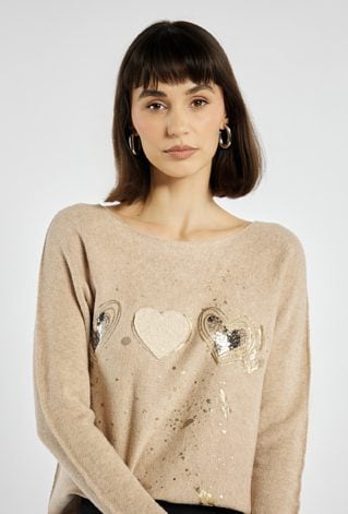 Sweter z wzorem