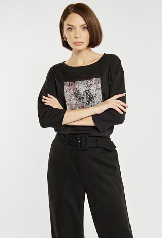 T-shirt damski z nadrukiem
