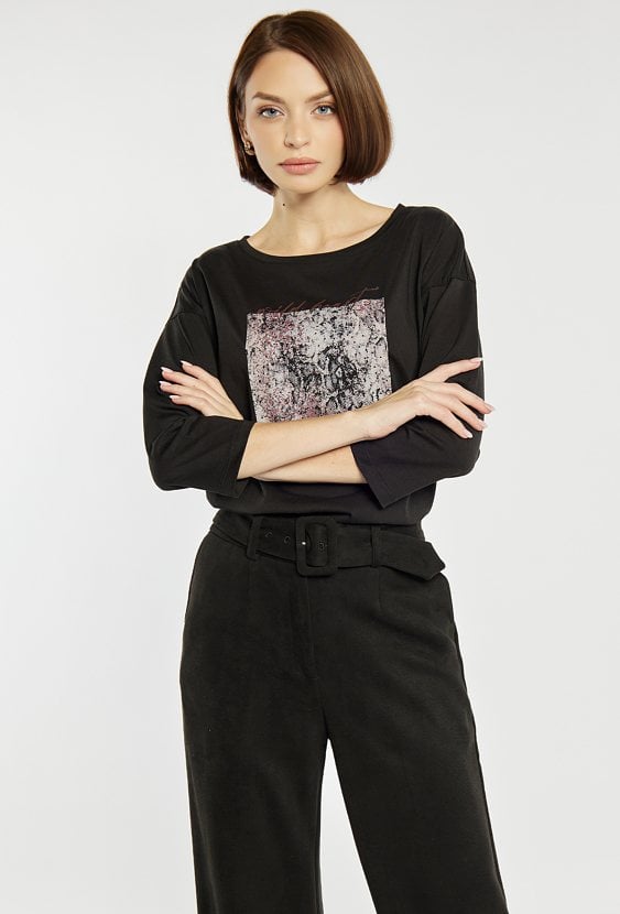 T-shirt damski z nadrukiem