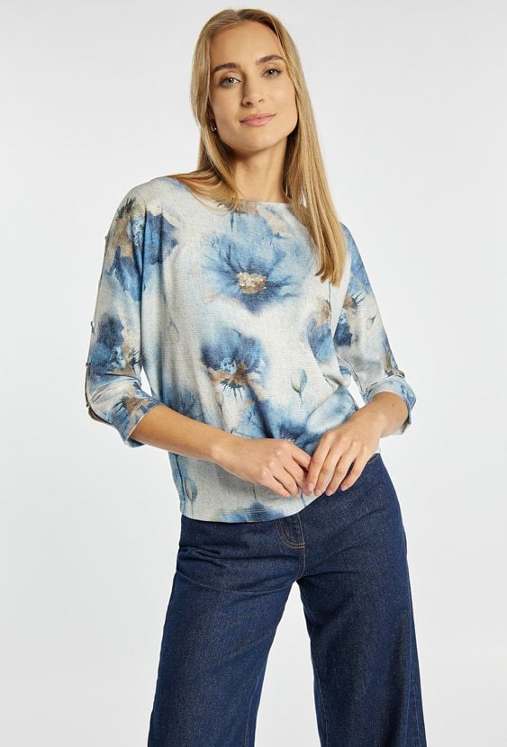 Bluzka z lekkim połyskiem